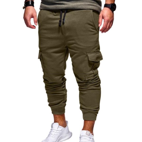 men sport jogger pants men sweatpants - Image 4