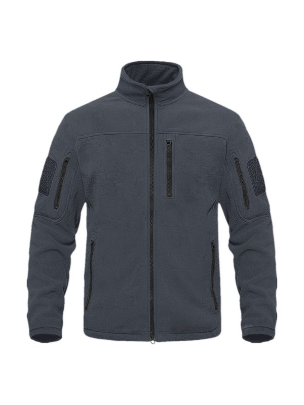 Outdoor Sports Tactical Polar Fleece Jacket Men - Image 4