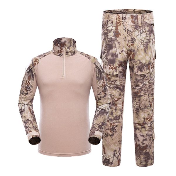 G2 Frog Suit Suit Men's Long-sleeved American Camouflage Outdoor Training Suit - Image 3