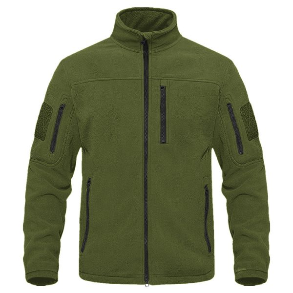 Outdoor Sports Tactical Polar Fleece Jacket Men