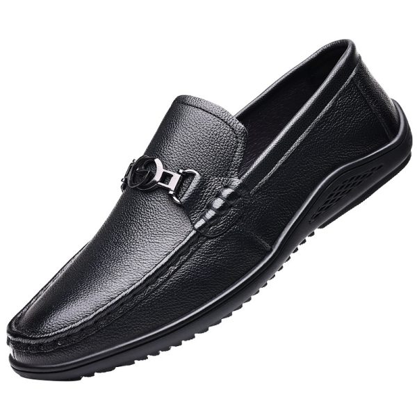 Fashion Casual Shoes Men Leather Feet - Image 2