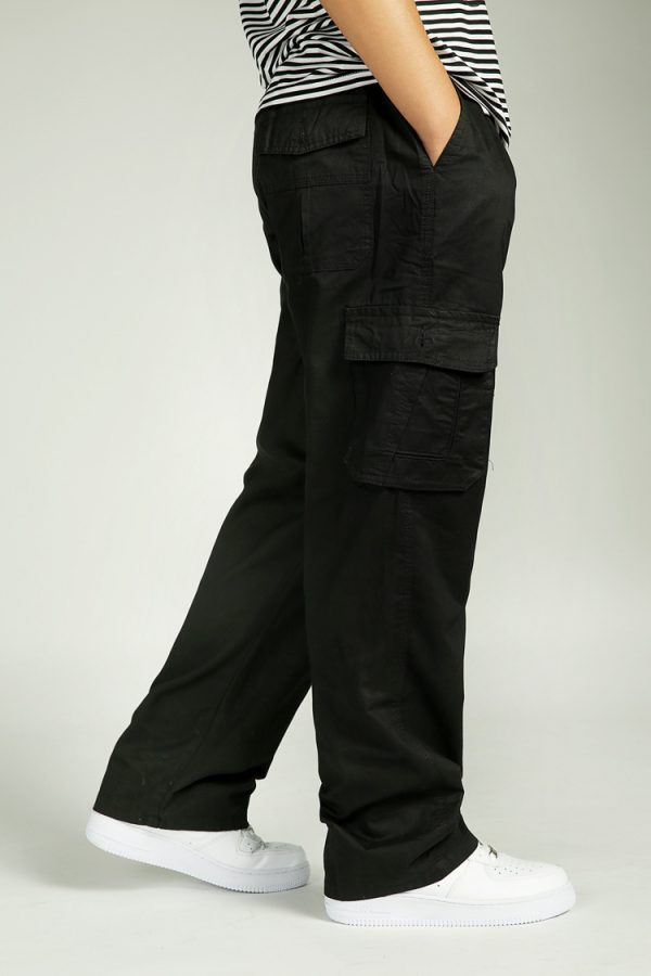 Plus Fat Plus Size Casual Pants Men's Trousers - Image 3