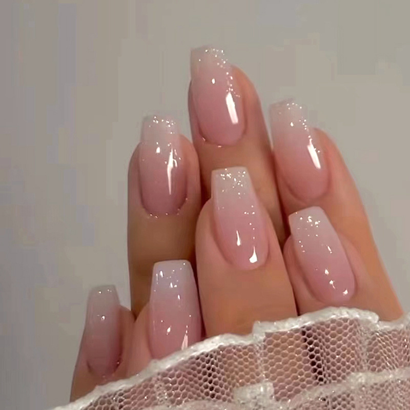 Mid-length Ballet Nail Manicure Wearable Nail Sticker