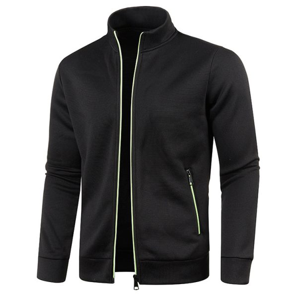 Mens Trendy Hoodie Large Size Coat - Image 6