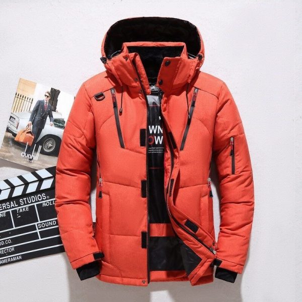 Men's Warm Thickening Exercise Cotton-padded Jacket Ski Pants - Image 6