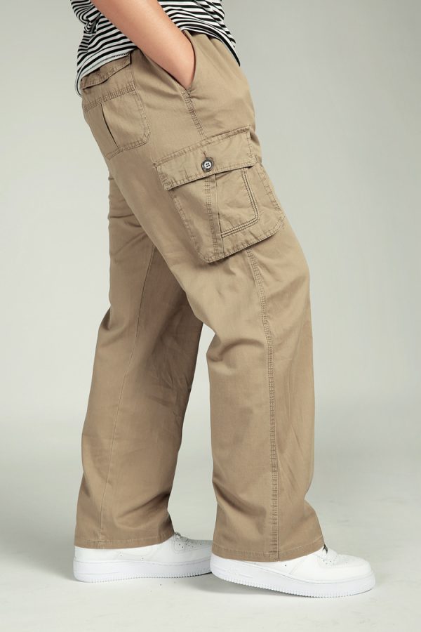 Plus Fat Plus Size Casual Pants Men's Trousers - Image 5