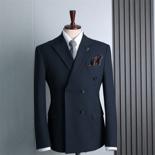 Double Breasted Suit Suit Men's - Image 5