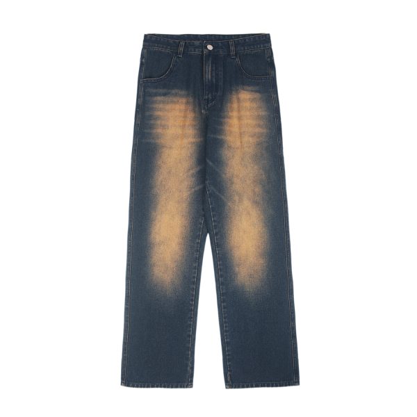 Retro Fashion Straight Casual Jeans For Men - Image 4