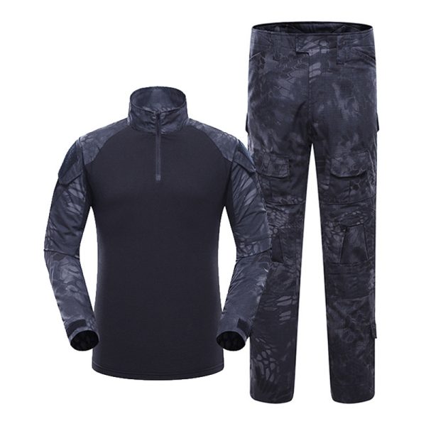 G2 Frog Suit Suit Men's Long-sleeved American Camouflage Outdoor Training Suit - Image 8