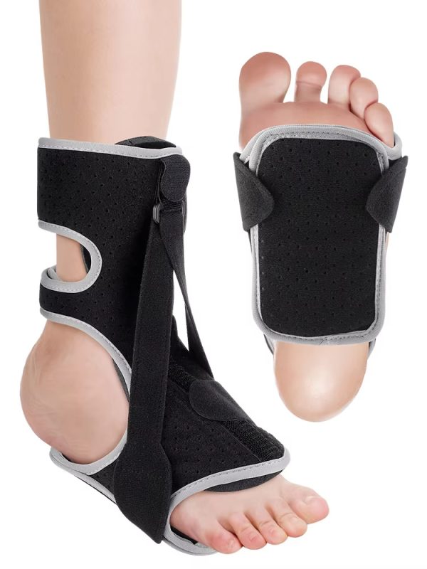 Adjustable Foot Drop Steel Plate Support, Ankle Anti-Sprain Fixed Brace, Correction Belt, Foot Drop Orthosis - Image 7