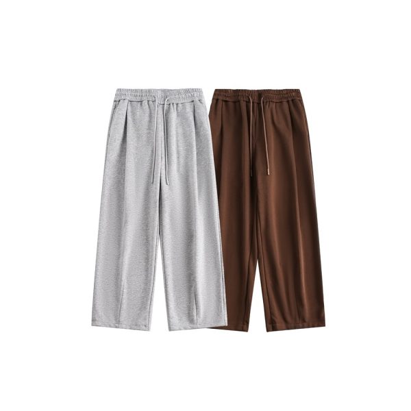 Loose Wide Leg Casual Trousers Men - Image 6