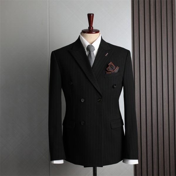 Double Breasted Suit Suit Men's - Image 4