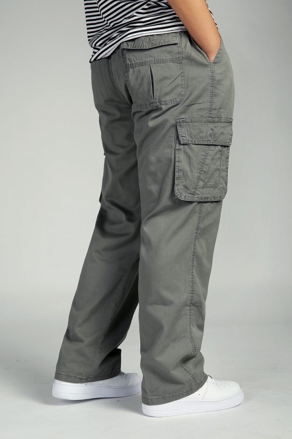 Plus Fat Plus Size Casual Pants Men's Trousers - Image 6