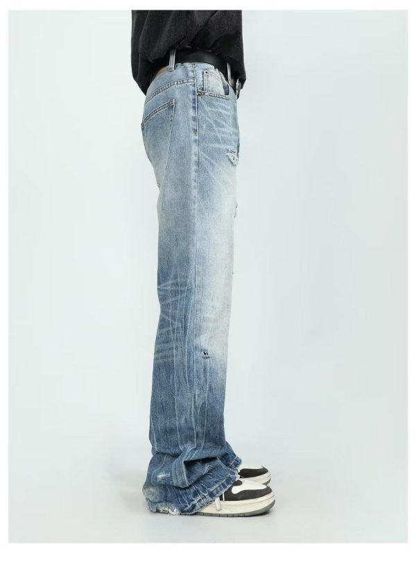 American Ripped Jeans Men And Women Casual - Image 3