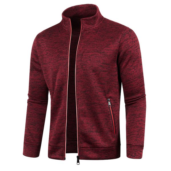 Mens Trendy Hoodie Large Size Coat - Image 5