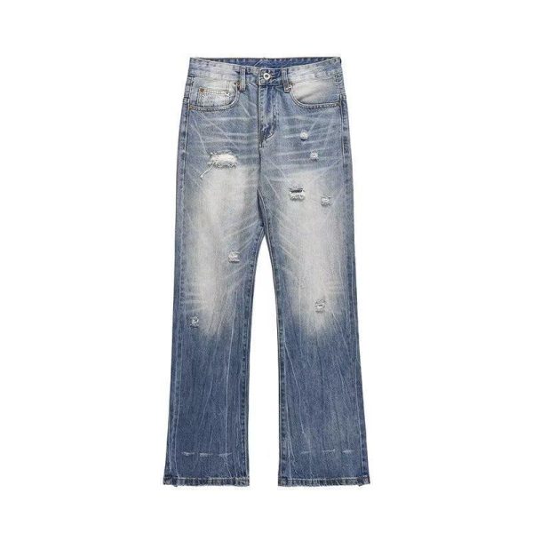 American Ripped Jeans Men And Women Casual - Image 4