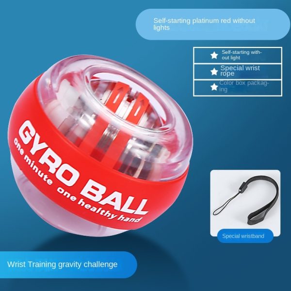 Wrist Trainer Ball Auto-Start Wrist Strengthener Gyroscopic Forearm Exerciser Gyro Ball For Strengthen Arms, Fingers, Wrist Bones And Muscles - Image 8