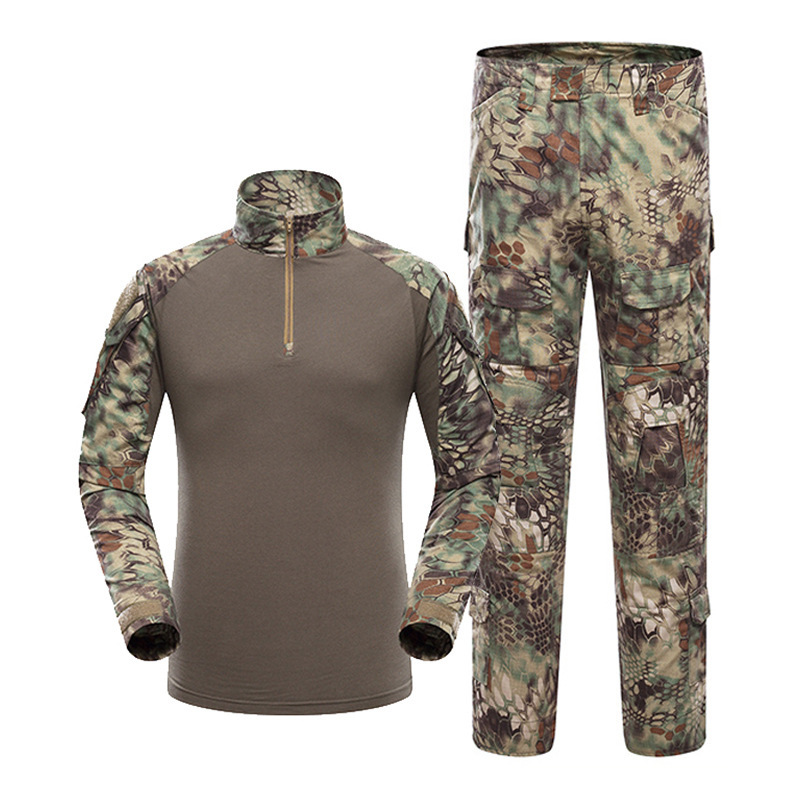 G2 Frog Suit Suit Men’s Long-sleeved American Camouflage Outdoor Training Suit